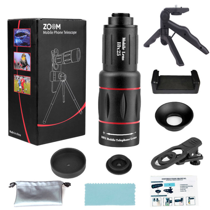 18x25 Model 18x Talephoto lens